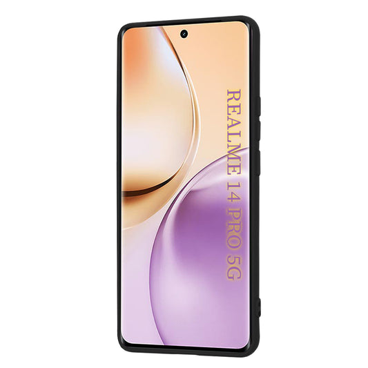 Cover til Realme 14 Pro, Techsuit, SoftFlex, Sort