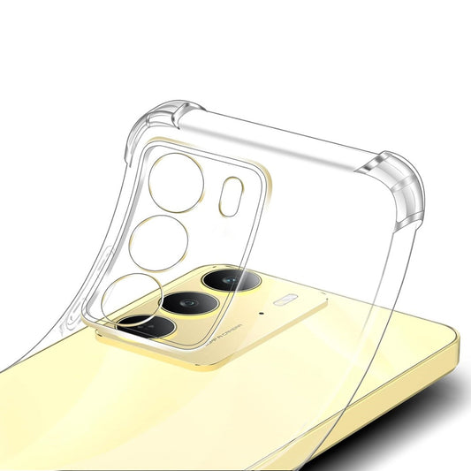 Cover til Realme 14x, Techsuit, Stødabsorberende Klar, Transparent