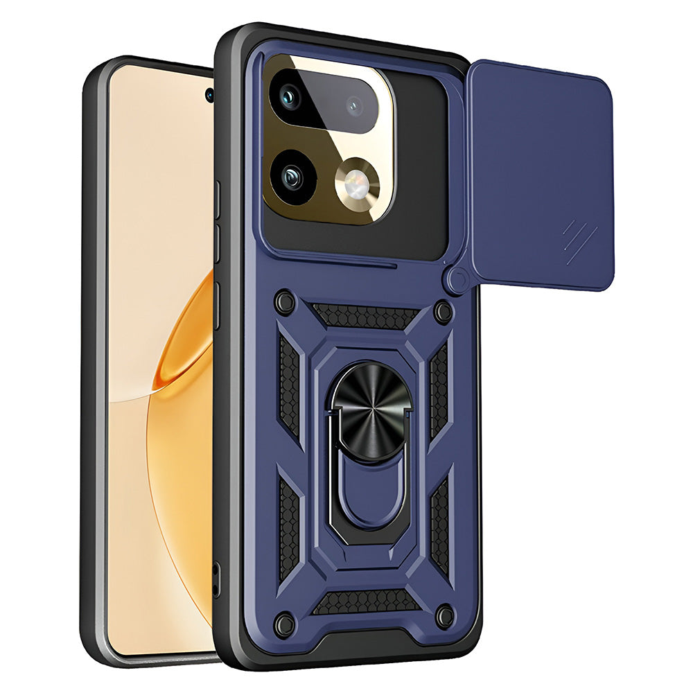 Etui til Realme 16 Pro+, Techsuit, CamShield, Blå