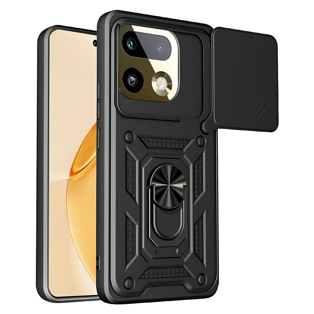 Etui til Realme 16 Pro+, Techsuit, CamShield, Sort