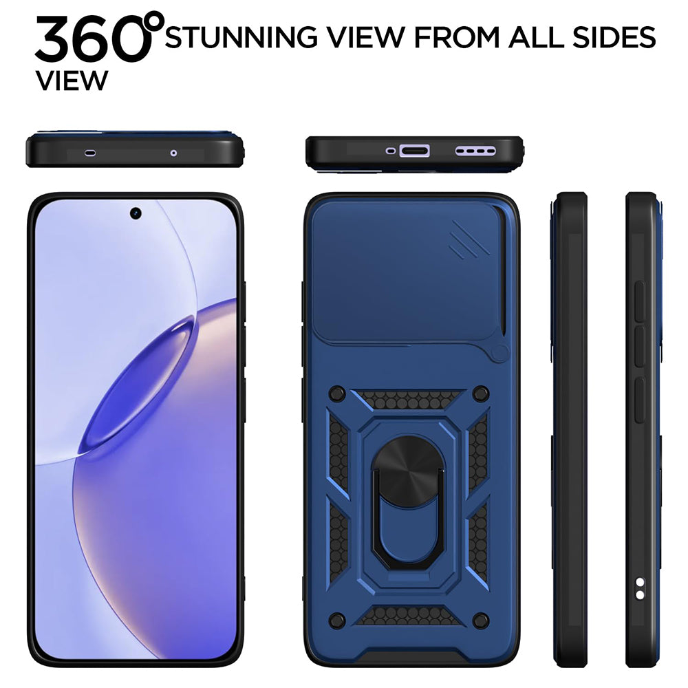 Etui til Realme 16 Pro, Techsuit, CamShield, Blå