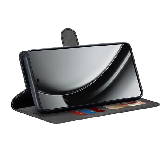 Cover til Realme GT 6T / GT 6, Techsuit, Diary Book, Sort