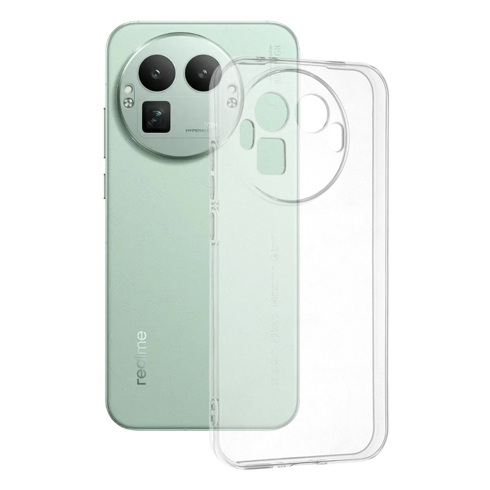 Etui til Realme GT 8 Pro, Techsuit, Clear (Rundt kameraudskæring), Gennemsigtig