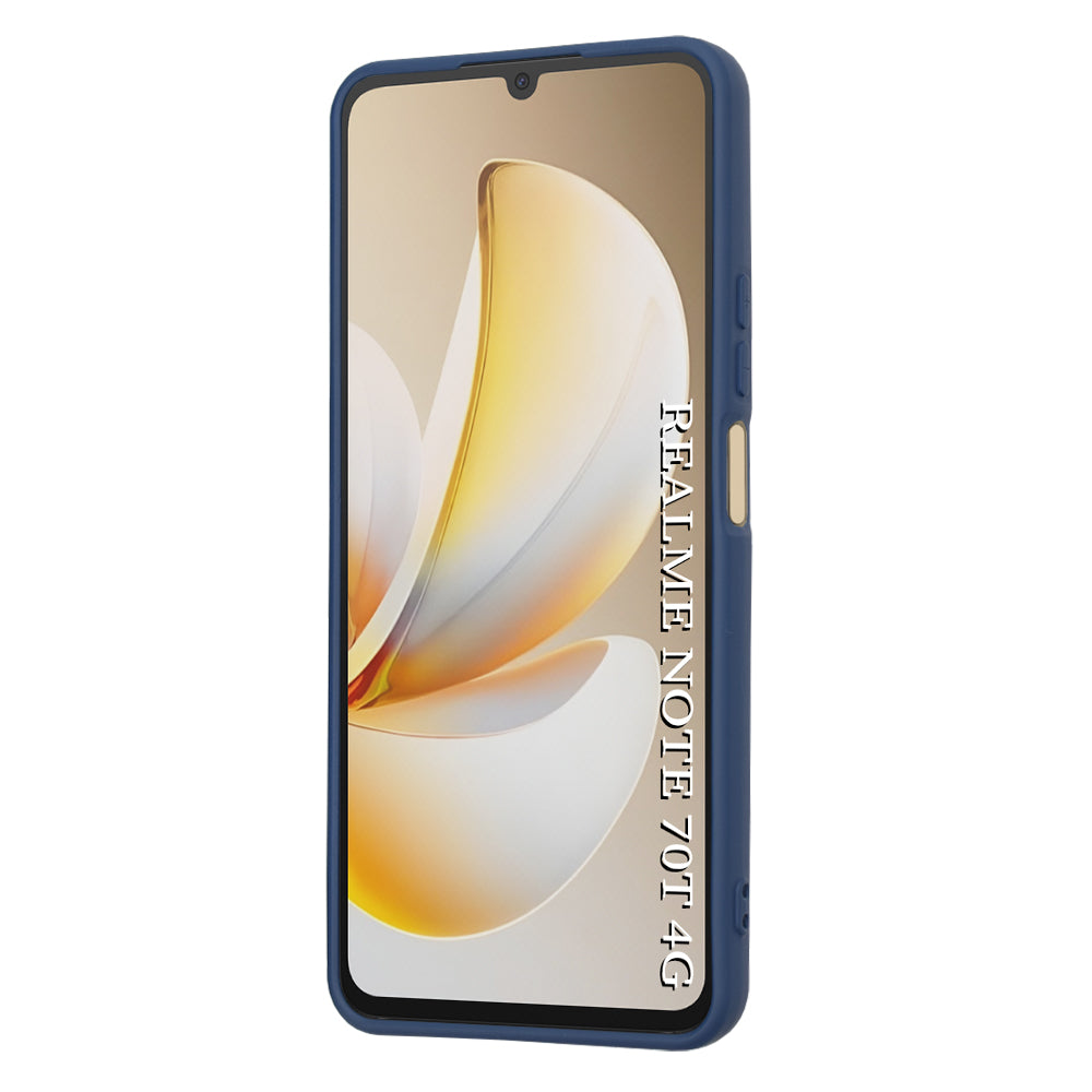 Etui til Realme Note 70T, Techsuit, SoftFlex, Marineblå