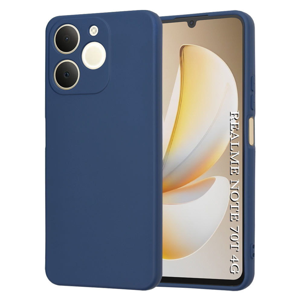 Etui til Realme Note 70T, Techsuit, SoftFlex, Marineblå