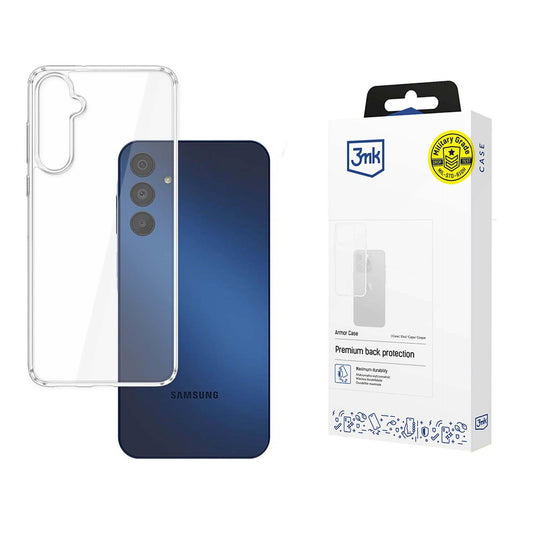 Etui til Samsung Galaxy A16 5G A166 / A16 4G A165, 3MK, Armour, Transparent