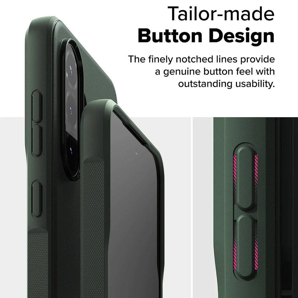 Etui til Samsung Galaxy A56 A566 / A36 A366, Ringke, Onyx, Grøn