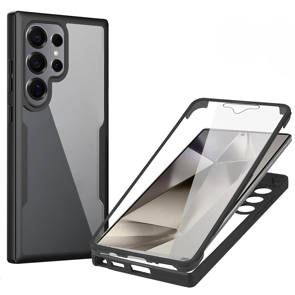 Cover til Samsung Galaxy S25 Ultra S938, Techsuit, ColorVerse 360, Sort