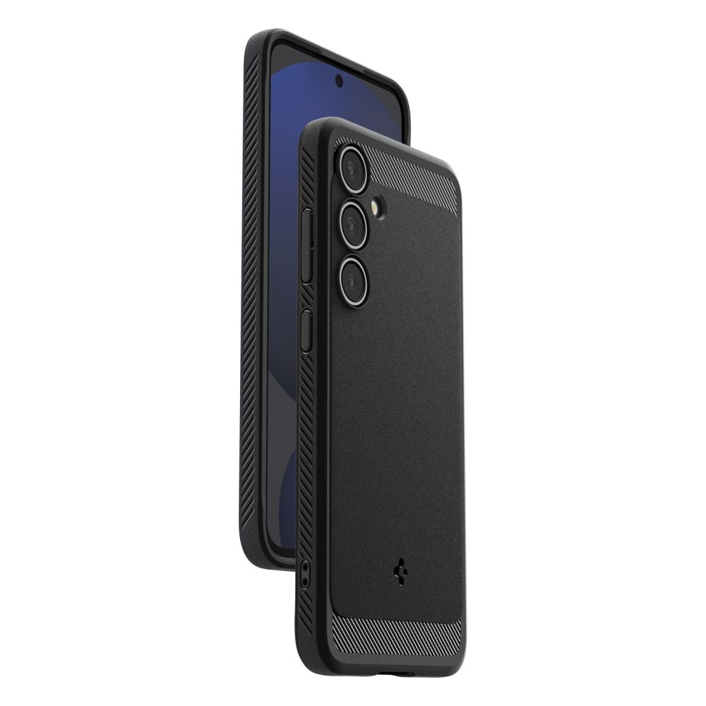 Etui til Samsung Galaxy S24 FE S721, Spigen, Rugged Armor, Sort ACS08578