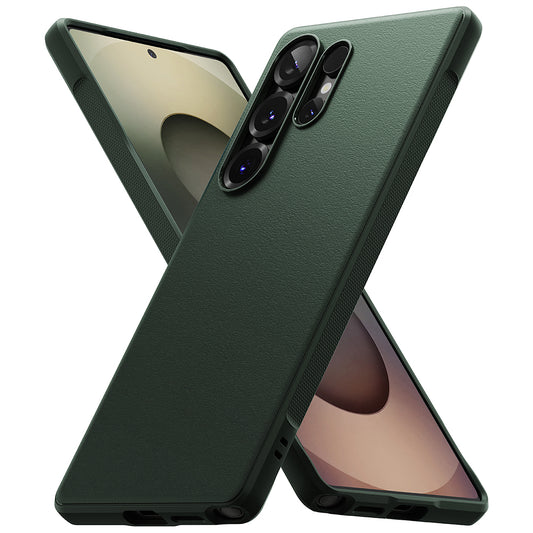 Etui til Samsung Galaxy S25 Ultra S938, Ringke, Onyx, Grøn