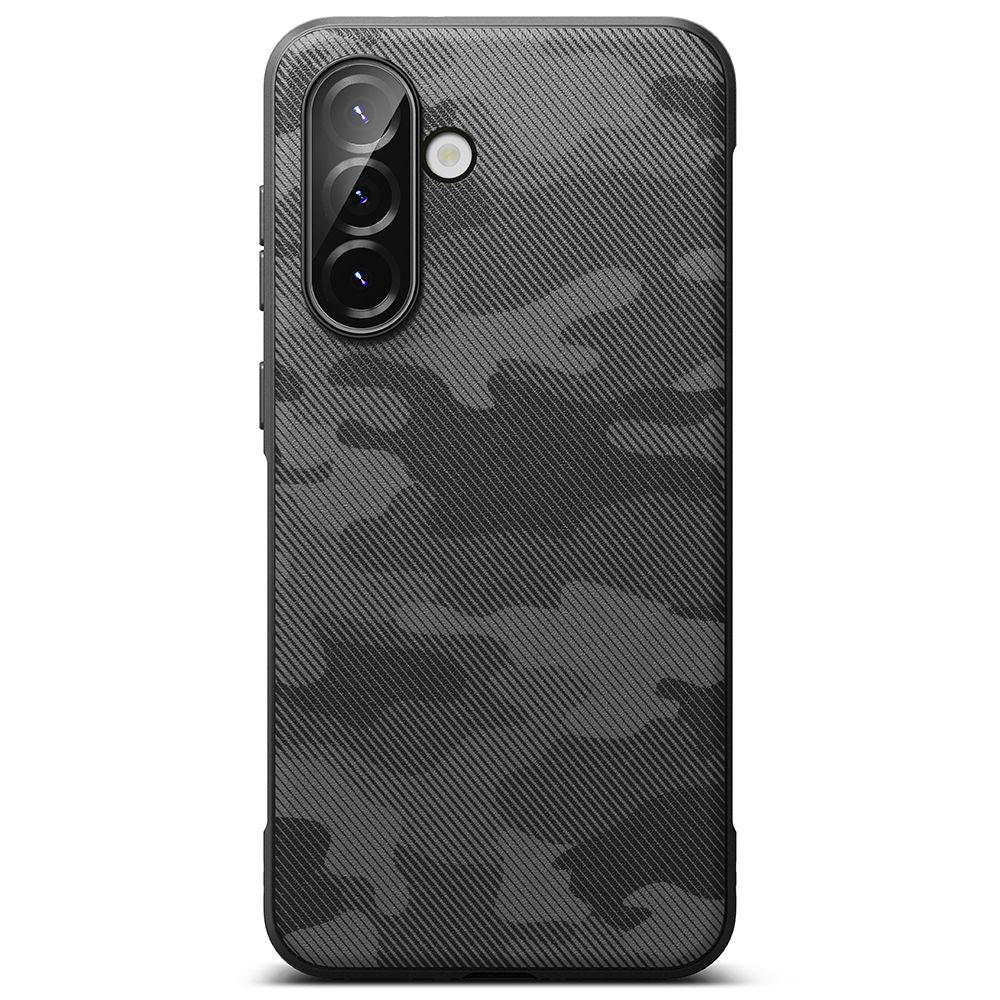 Etui til Samsung Galaxy A36 A366, Ringke, Onyx Camo, Sort