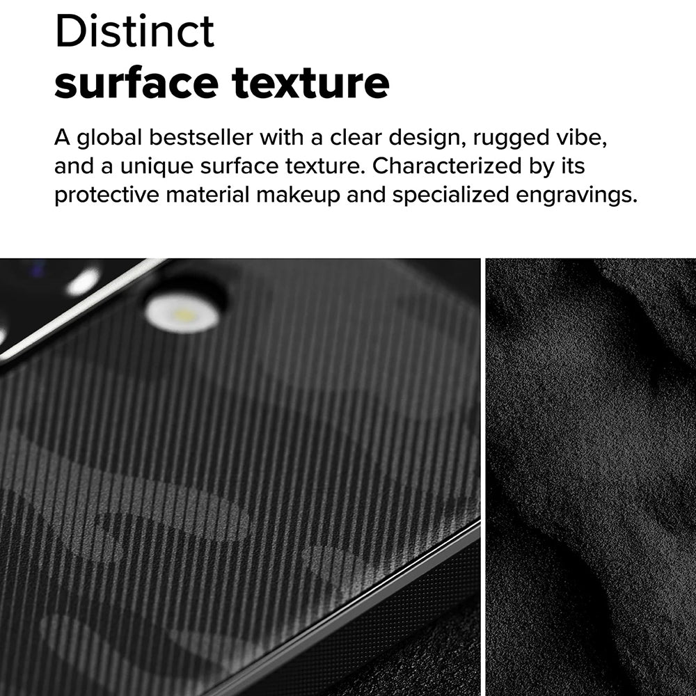 Etui til Samsung Galaxy A56 A566 / A36 A366, Ringke, Onyx Camo, Sort