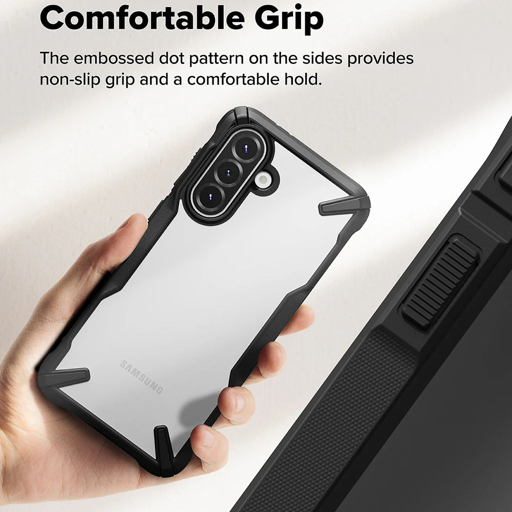Etui til Samsung Galaxy A56 A566 / A36 A366, Ringke, Fusion X, Sort
