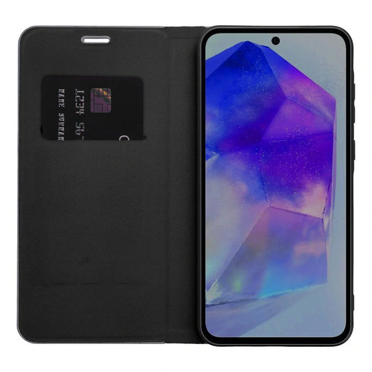 Cover til Samsung Galaxy A36 A366, OEM, Luna Carbon, Sort