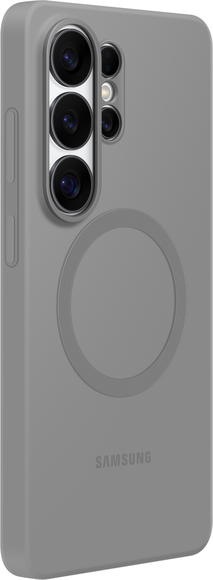 Etui til Samsung Galaxy S26 Ultra S948, Silicone Magnet Case, Grå EF-ES948CJEGWW