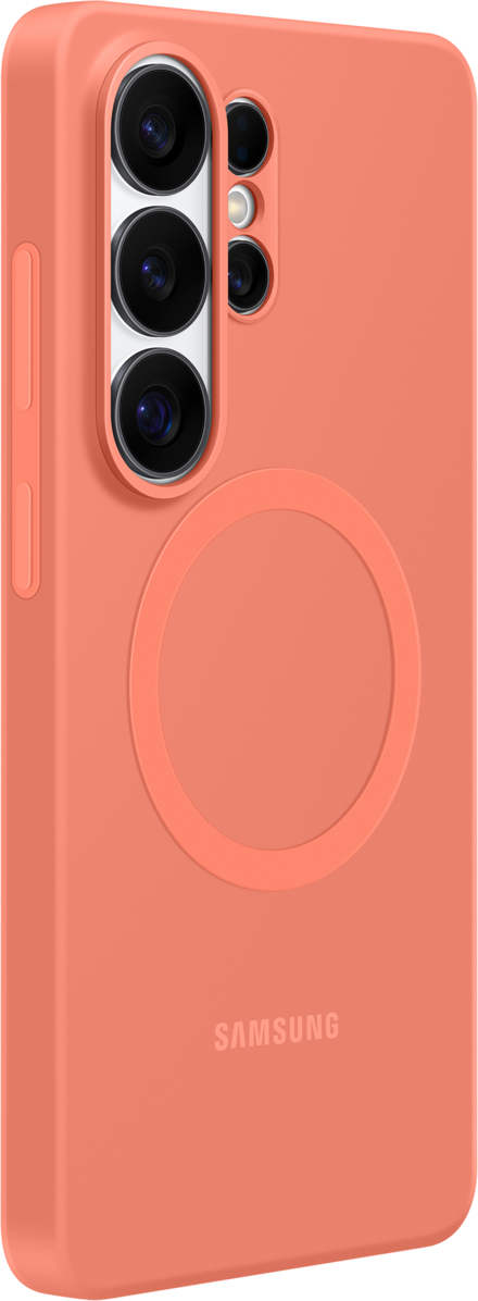 Etui til Samsung Galaxy S26 Ultra S948, Silicone Magnet Case, Rød EF-ES948COEGWW