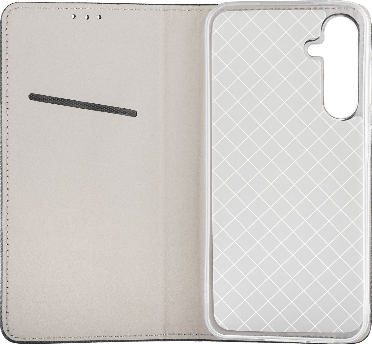 Cover til Samsung Galaxy M16 M166 / A16 5G A166 / A16 4G A165, OEM, Smart Magnet, Sort