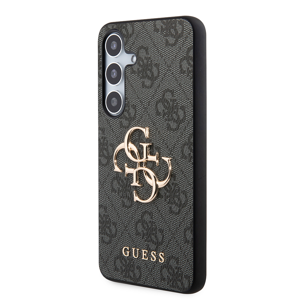 Cover til Samsung Galaxy S24+ S926, Guess, 4G Big Logo, Sort, Genforseglet