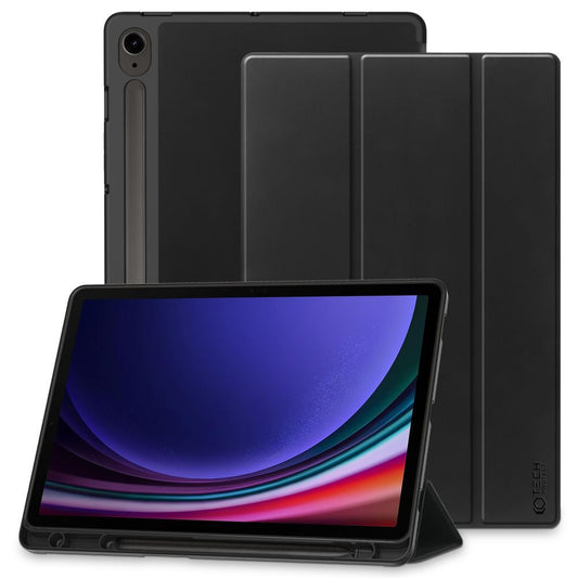 Etui til Samsung Galaxy Tab S9 FE, Tech-Protect, SC PEN, Sort