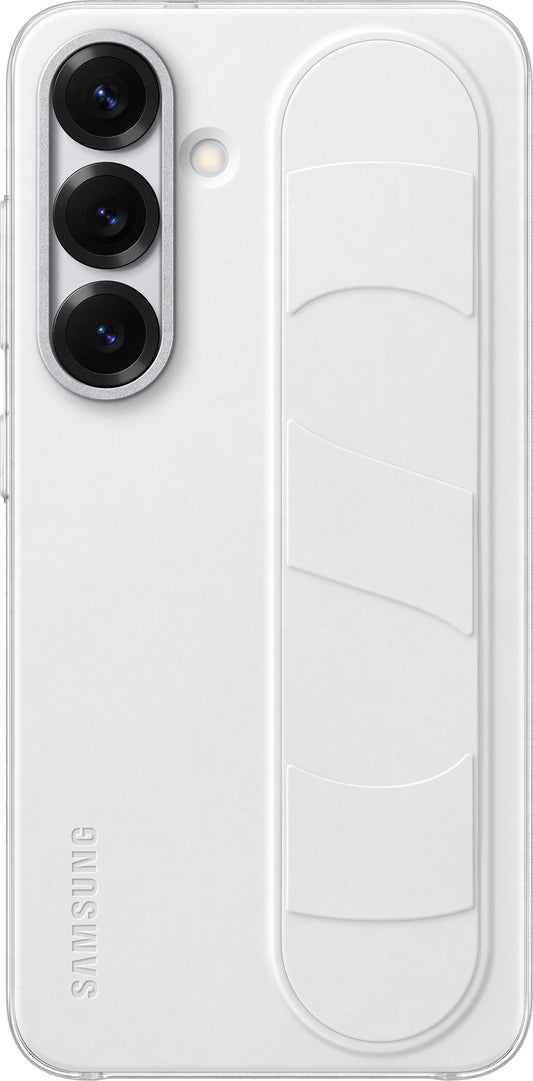 Etui til Samsung Galaxy S25 S931, Standing Grip, Hvid EF-GS931CWEGWW