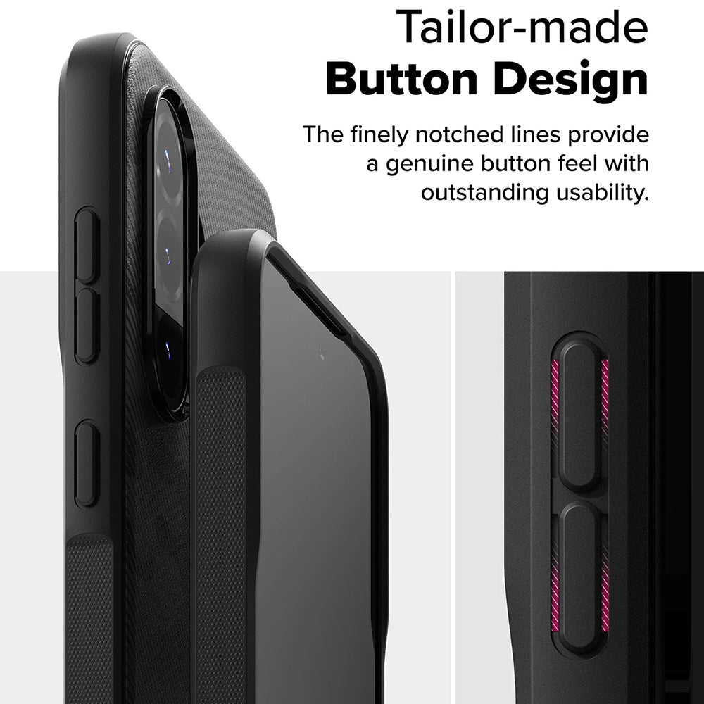 Etui til Samsung Galaxy A56 A566 / A36 A366, Ringke, Onyx Camo, Sort