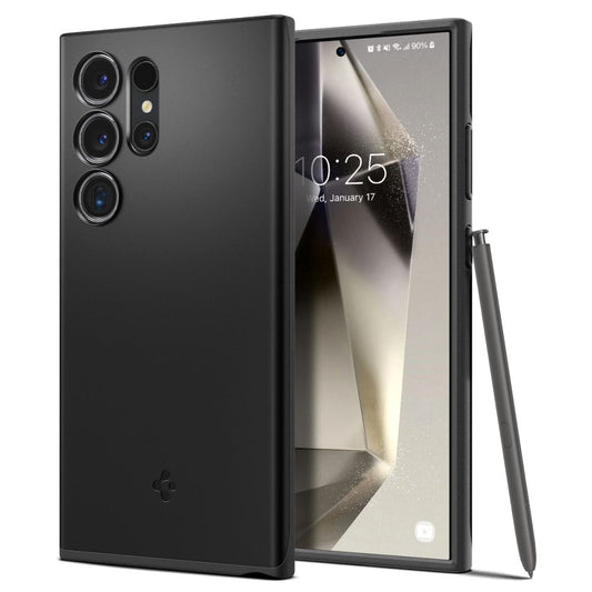 Taske til Samsung Galaxy S24 Ultra S928, Spigen, Thin Fit, Sort ACS07281