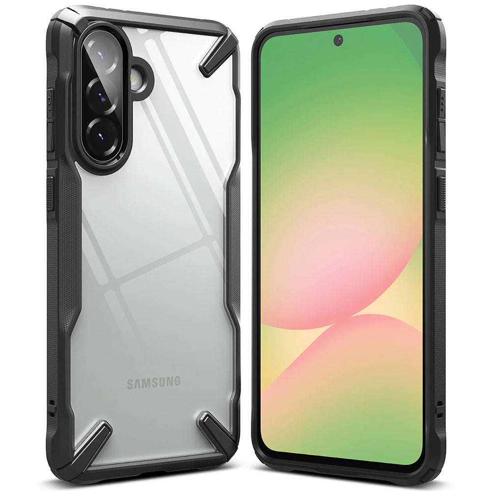 Etui til Samsung Galaxy A56 A566 / A36 A366, Ringke, Fusion X, Sort