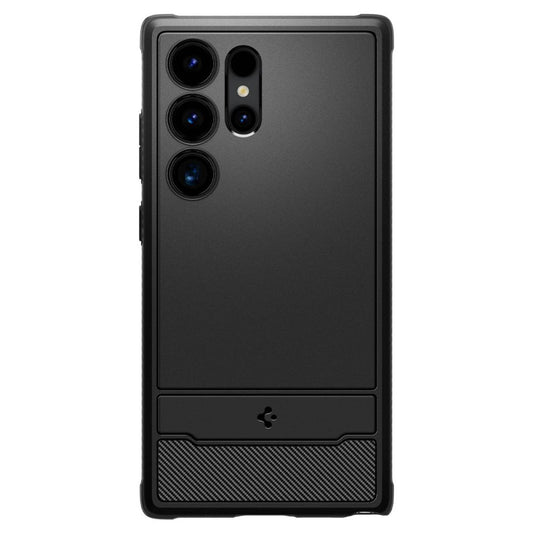 Etui til Samsung Galaxy S24 Ultra S928, Spigen, Rugged Armour, Sort ACS07286