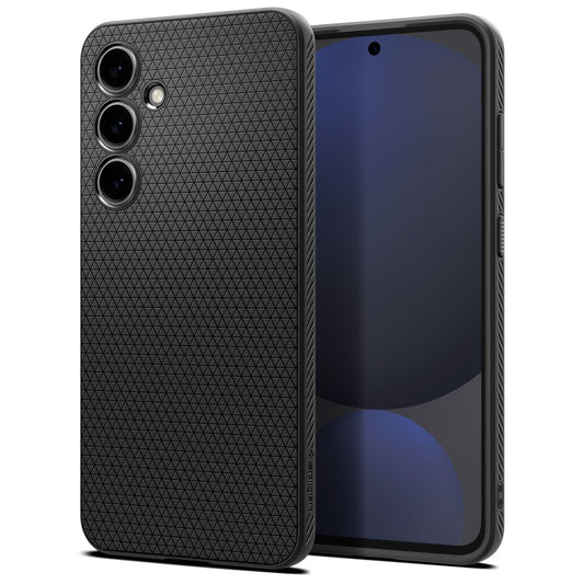 Etui til Samsung Galaxy S24 FE S721, Spigen, Liquid Air Matte, Sort ACS08618