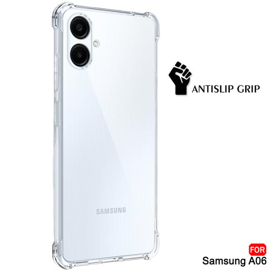 Cover til Samsung Galaxy A06 A065, Techsuit, Stødabsorberende Klar, Transparent