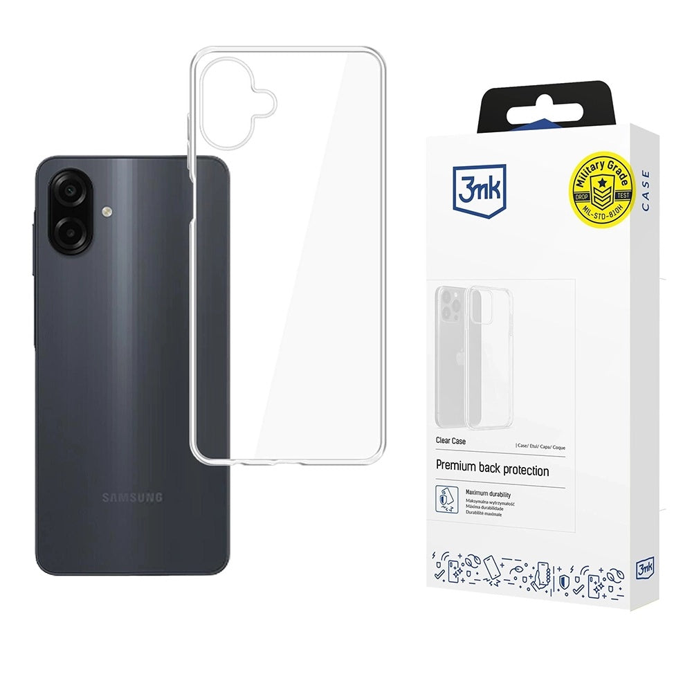 Cover til Samsung Galaxy A07 4G A075, 3MK, Klar, Transparent