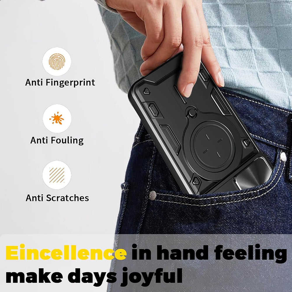 Cover til Samsung Galaxy A07 4G A075, Techsuit, CamGuard Pro, Rød