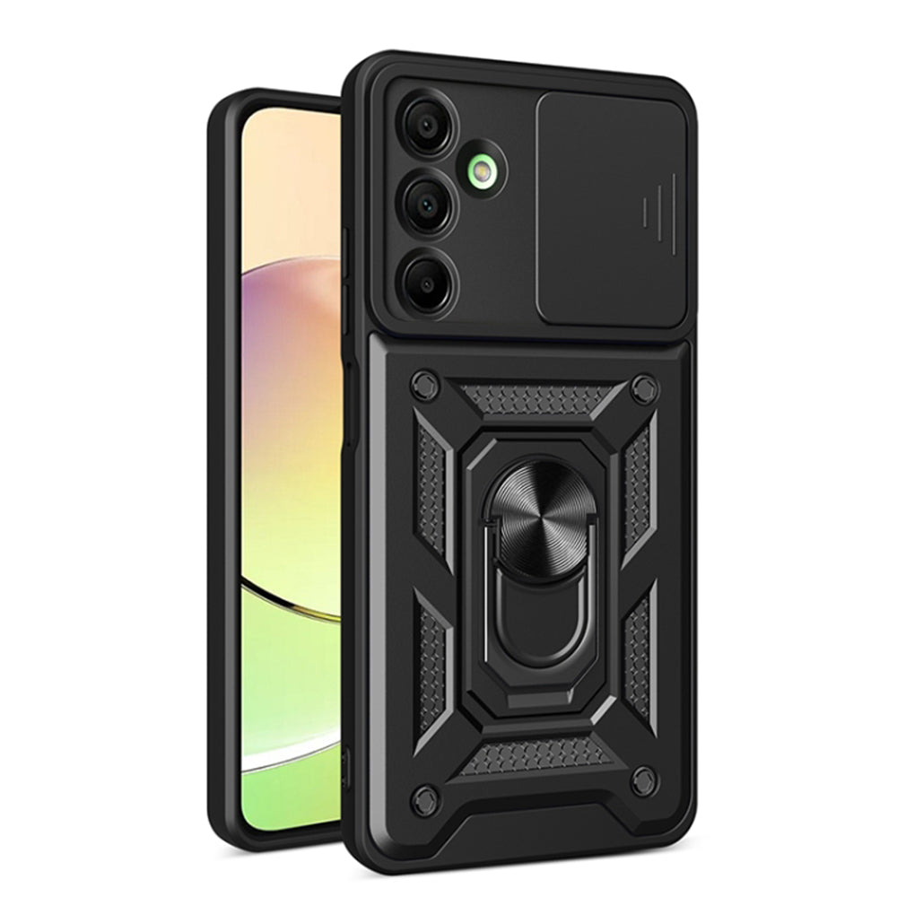 Cover til Samsung Galaxy A16 5G A166 / A16 4G A165, Techsuit, CamShield, Sort