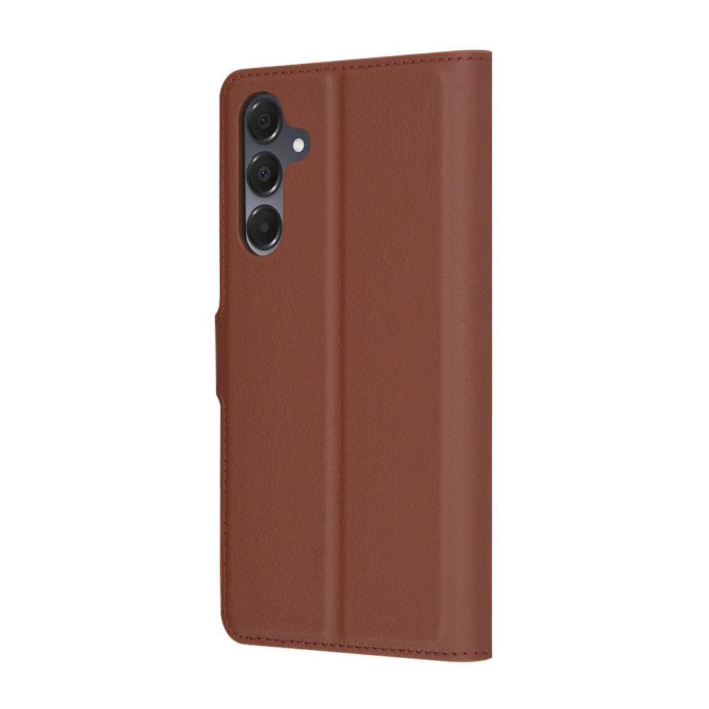 Cover til Samsung Galaxy A16 5G A166 / A16 4G A165, Techsuit, Leather Folio, Brun