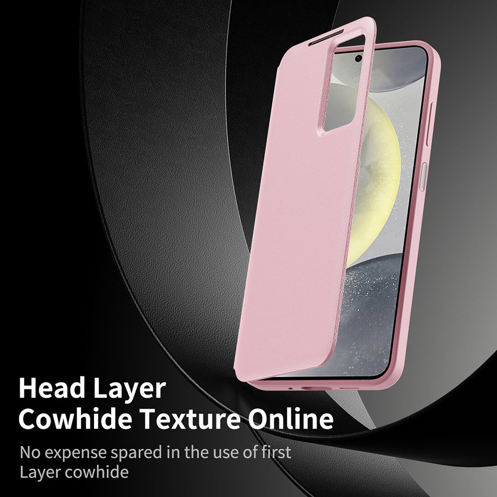 Case for Samsung Galaxy A17 4G / A17 5G / A26 A266, Techsuit, SmartView, Pink