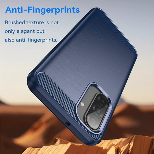 Cover til Samsung Galaxy A17 5G, Techsuit, Carbon, Blå