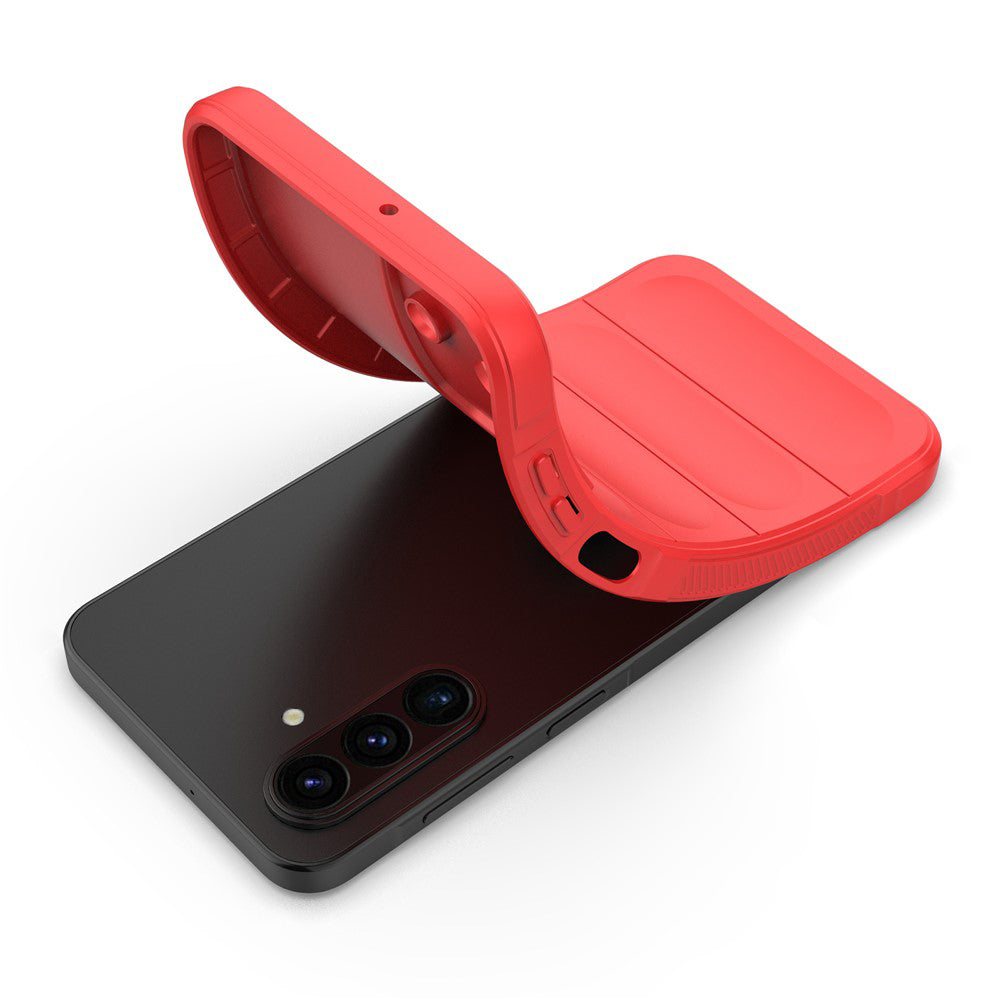 Cover til Samsung Galaxy A17 5G, Techsuit, Magic Shield, Rød