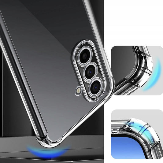 Cover til Samsung Galaxy A17 5G, Techsuit, Stødabsorberende Klar, Transparent