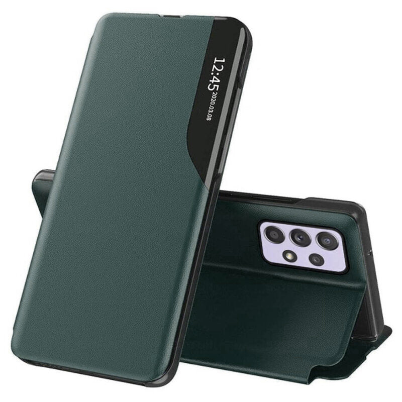 Etui til Samsung Galaxy A23 5G A236 / A23 A235, Techsuit, eFold, Mørkegrøn
