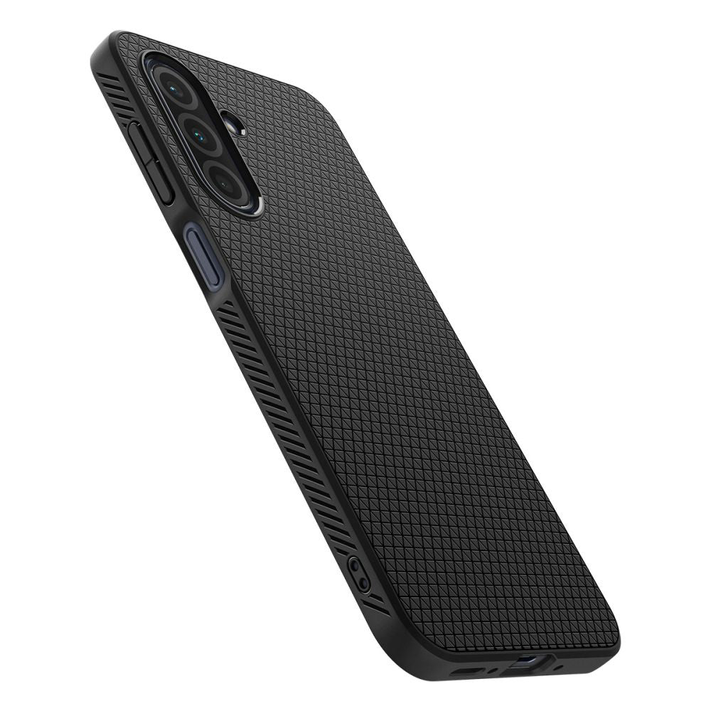 Etui til Samsung Galaxy A26 A266, Spigen, Liquid Air, Mat Sort ACS09290