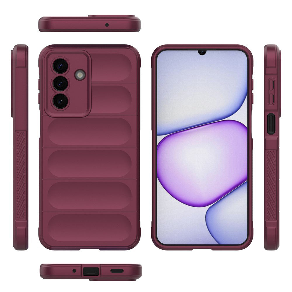Cover til Samsung Galaxy A27 5G, Techsuit, Magic Shield, Vinrød