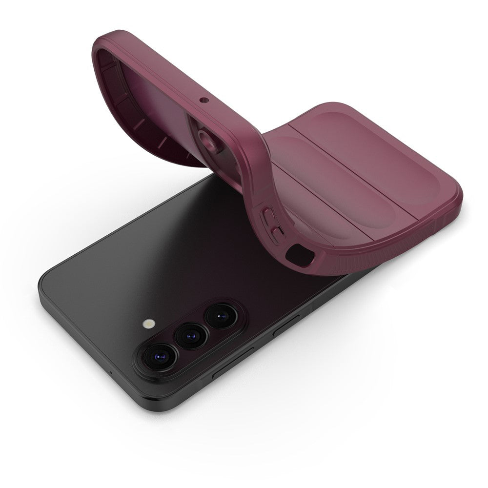 Cover til Samsung Galaxy A27 5G, Techsuit, Magic Shield, Vinrød
