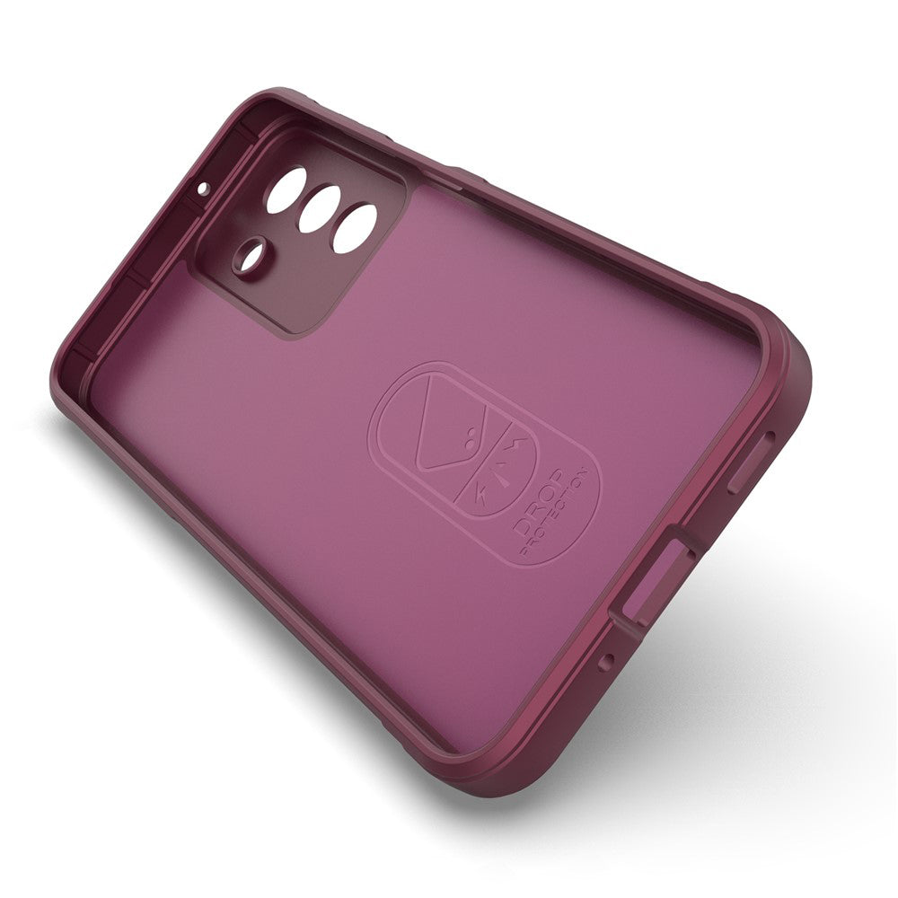 Cover til Samsung Galaxy A27 5G, Techsuit, Magic Shield, Vinrød