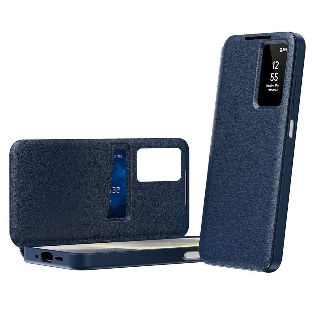 Cover til Samsung Galaxy A27 5G, Techsuit, SmartView, Blå