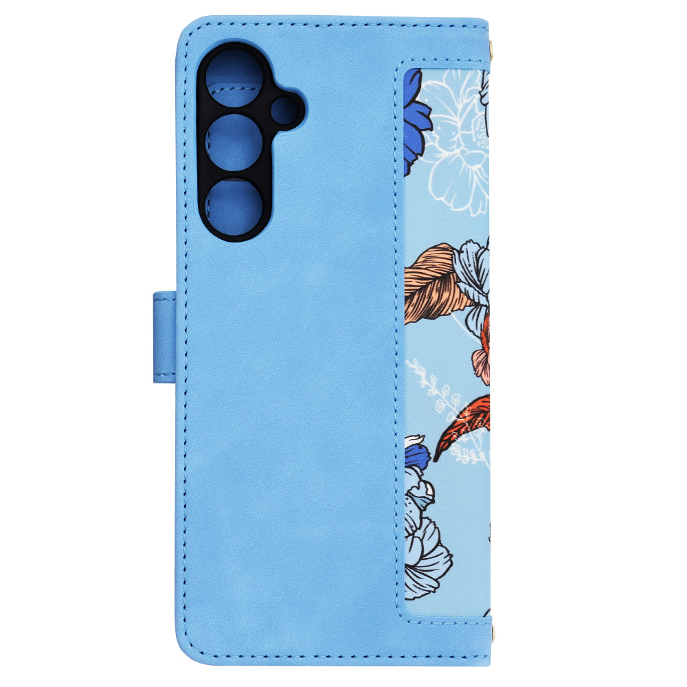 Cover til Samsung Galaxy A35 5G A356, Techsuit, FlipCraft, Blå
