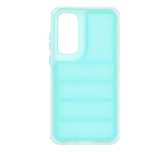 Cover til Samsung Galaxy A35 5G A356, Techsuit, Wave Shield, Turkis
