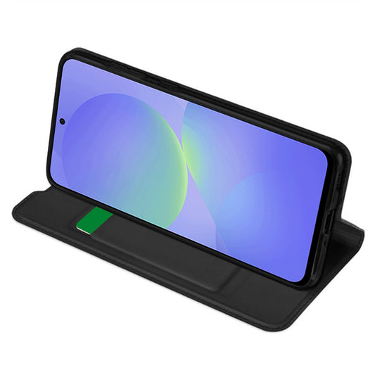 Cover til Samsung Galaxy A36 A366, Techsuit, Magskin Book, Sort