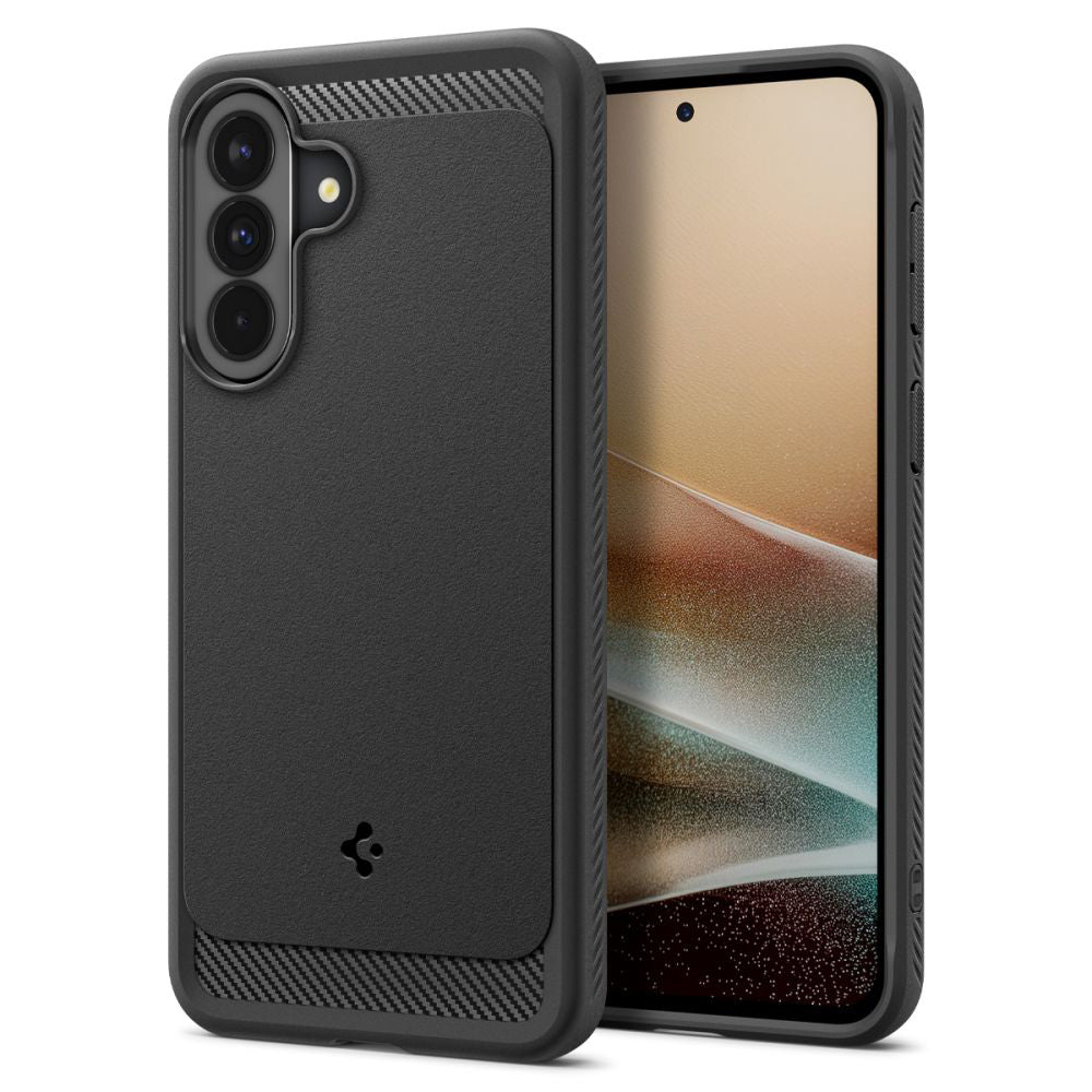 Etui til Samsung Galaxy A37 5G, Spigen, Rugged Armor, Sort ACS09795