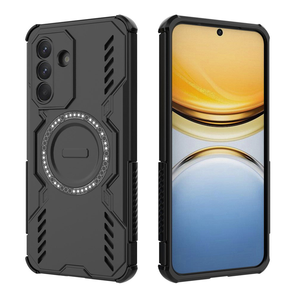 MagSafe cover til Samsung Galaxy A37 5G, Techsuit, ArmorMag, Sort