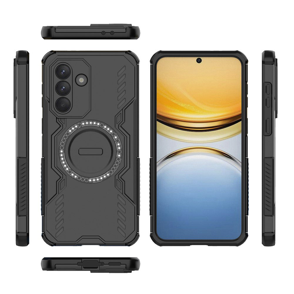 MagSafe cover til Samsung Galaxy A37 5G, Techsuit, ArmorMag, Sort